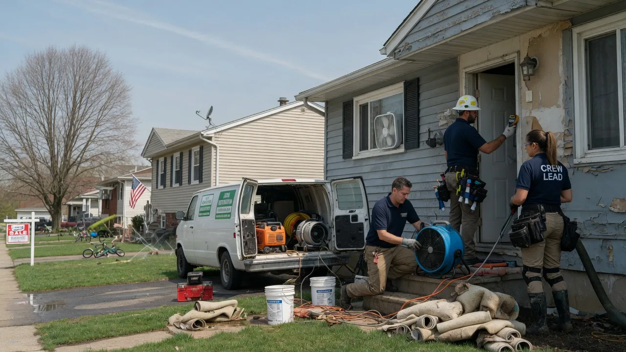 Flood Cleanup in Jefferson, WI near me